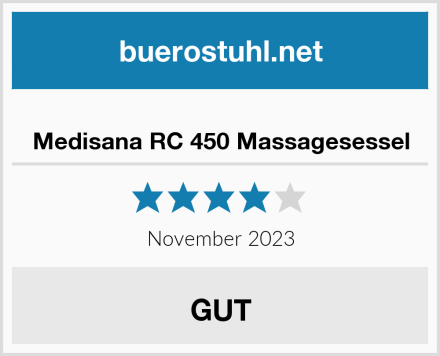  Medisana RC 450 Massagesessel Test