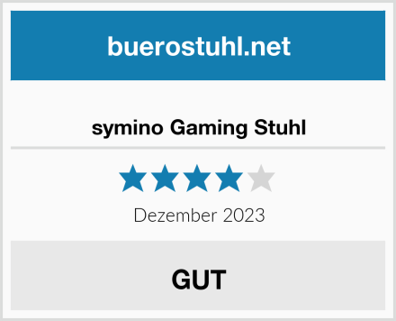  symino Gaming Stuhl Test