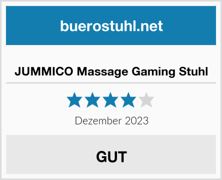  JUMMICO Massage Gaming Stuhl Test