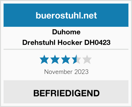 Duhome Drehstuhl Hocker DH0423 Test