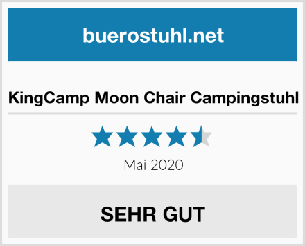  KingCamp Moon Chair Campingstuhl Test