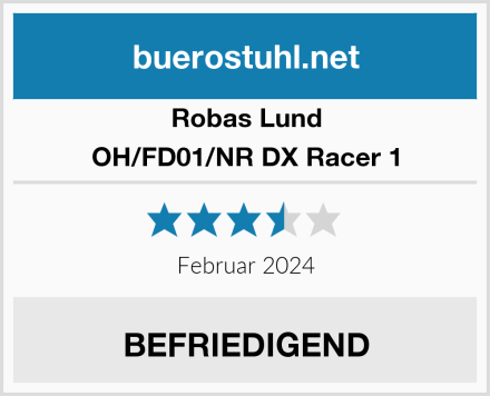 Robas Lund OH/FD01/NR DX Racer 1 Test