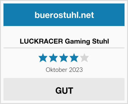  LUCKRACER Gaming Stuhl Test
