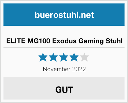  ELITE MG100 Exodus Gaming Stuhl Test