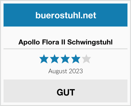  Apollo Flora II Schwingstuhl Test