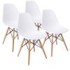 Naturelifestore COMFORTA BLE Plus Set of 4 Dining Room Chairs Eiffel