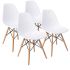 COMFORTA BLE Plus Set of 4 Dining Room Chairs Eiffel Stuhl